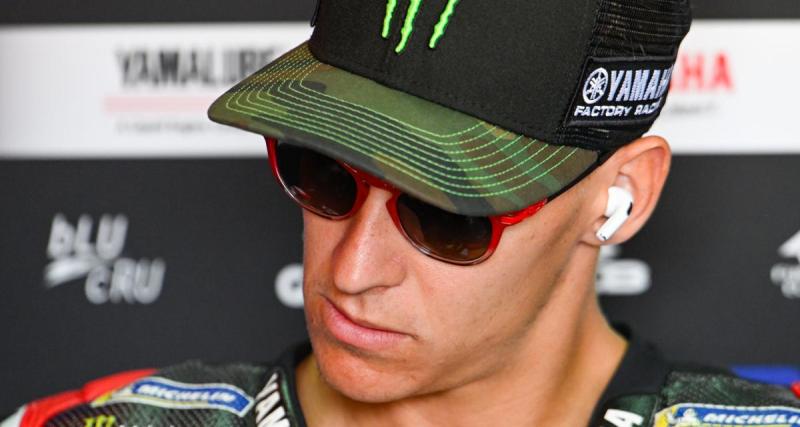  - Blessure pour Fabio Quartararo, sa participation au GP des Pays-Bas reste incertaine