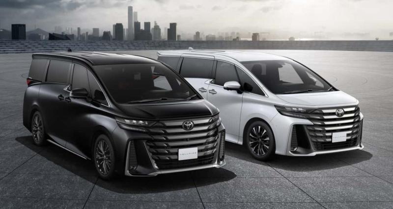  - Toyota renouvelle ses monospaces Alphard / Vellfire