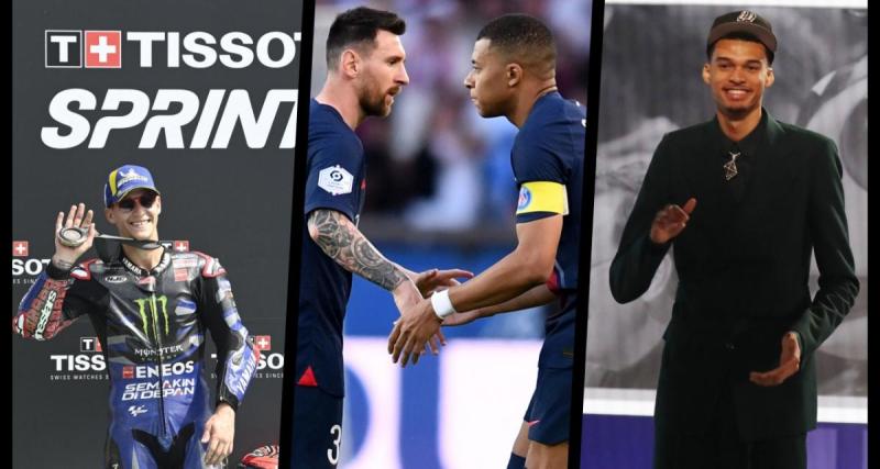  - L'énorme bombe sur Quartararo, l'hommage de Mbappé à Messi, Wembanyama explose un record aux USA, ... Toutes les infos sports du jour !