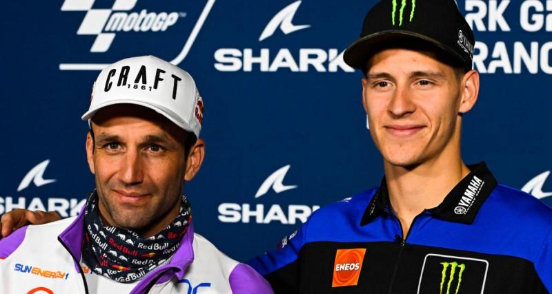  - MotoGP : Le crash des français Quartararo et Zarco