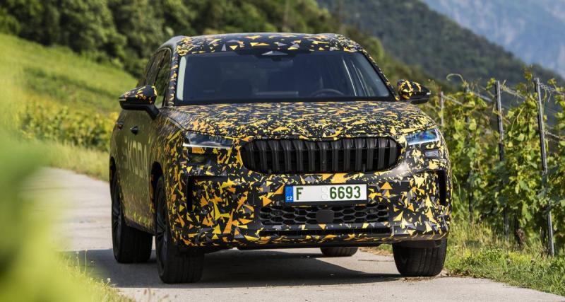  - Le nouveau Skoda Kodiaq se dévoile avant sa sortie, il passe à l’hybride rechargeable