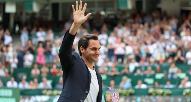  - Wimbledon : Roger Federer aperçu en train de jouer avec Kate Middleton 