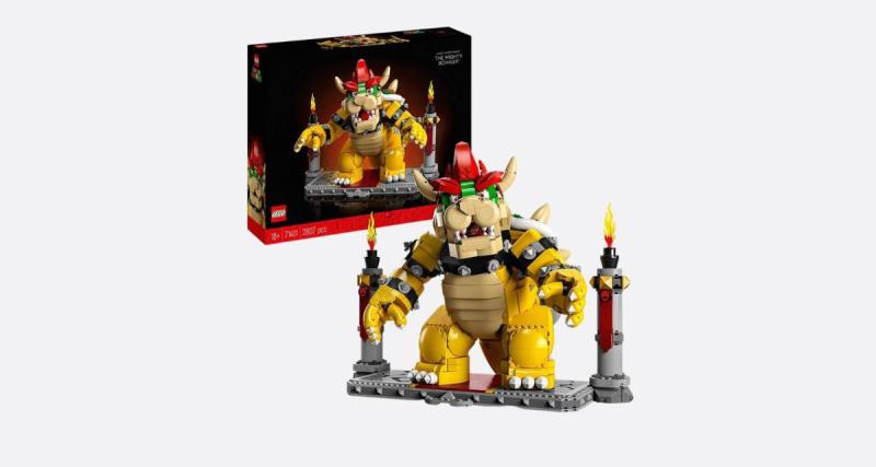  - Pour les fans, ce set LEGO Super Mario avec Bowser est en promo avec 70€ de remise