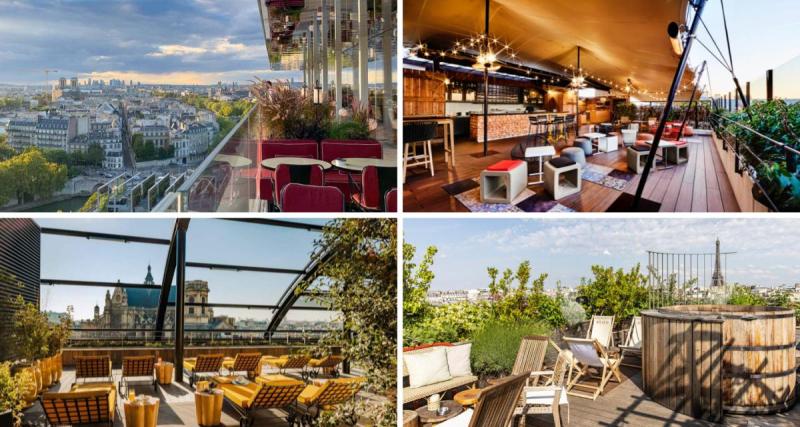  - Les plus beaux hôtels avec rooftop de Paris