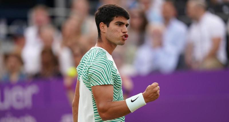  - Wimbledon : Alcaraz prend une décision importante en vue d'arriver en forme sur le Grand Chelem