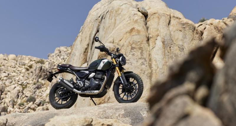  - Triumph Scrambler 400 X : le petit monocylindre anglais se décline en scrambler