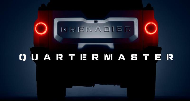  - Ineos annonce son pickup, le Quartermaster