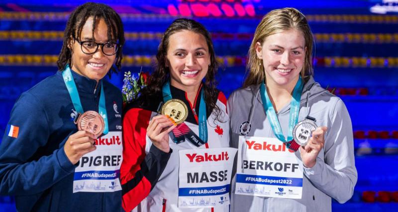  - Natation : Katharine Berkoff signe la meilleure performance mondiale de l’année sur le 50 m dos