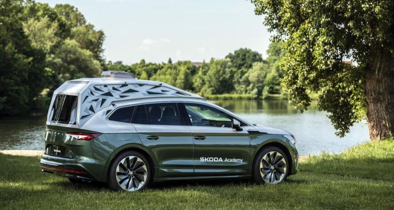  - Découvrez le Rodiaq, un Enyaq transformé en camping-car et bureau mobile par les apprentis de Skoda