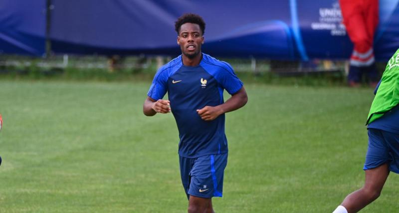  - Équipe de France Espoirs : Elye Wahi s’est entraîné à part