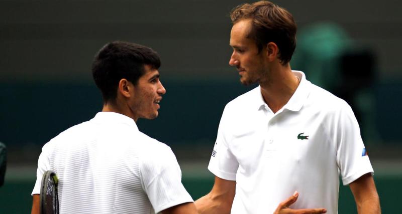  - Wimbledon : la déclaration forte de Medvedev sur Alcaraz