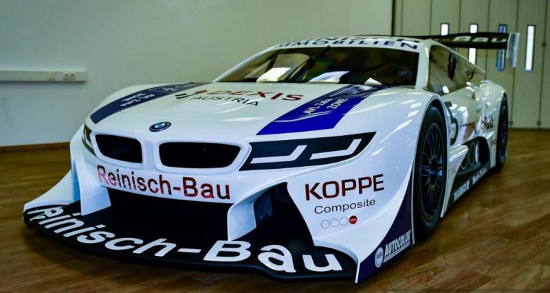  - Une "BMW i8" un peu spéciale en course de côte