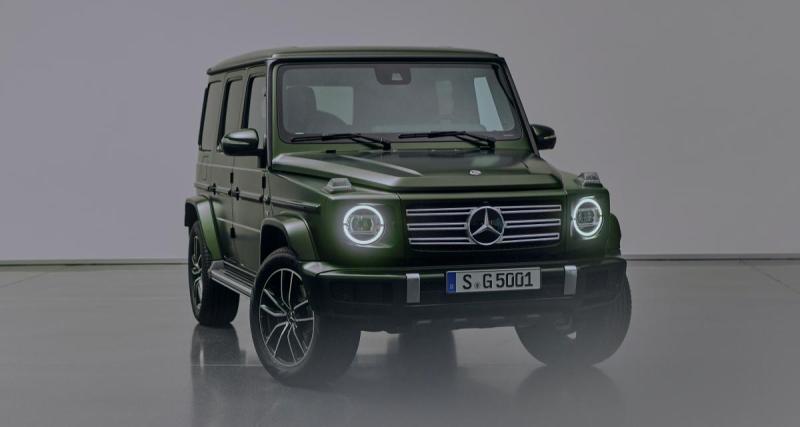  - Mercedes-Benz G 500 Final Edition (2023) : une édition collector pour la fin du Classe G à moteur V8