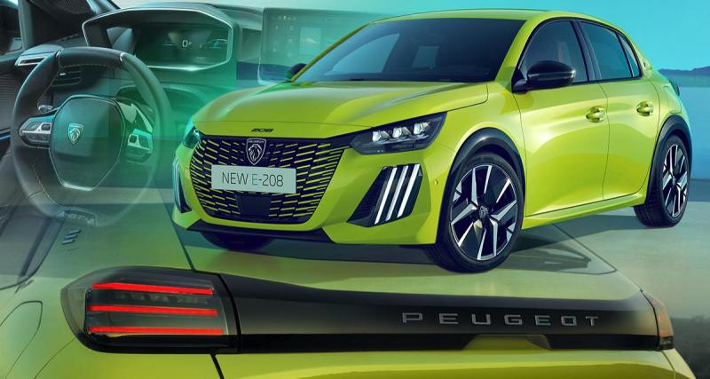  - Peugeot 208 restylée : les photos et infos officielles enfin dévoilées