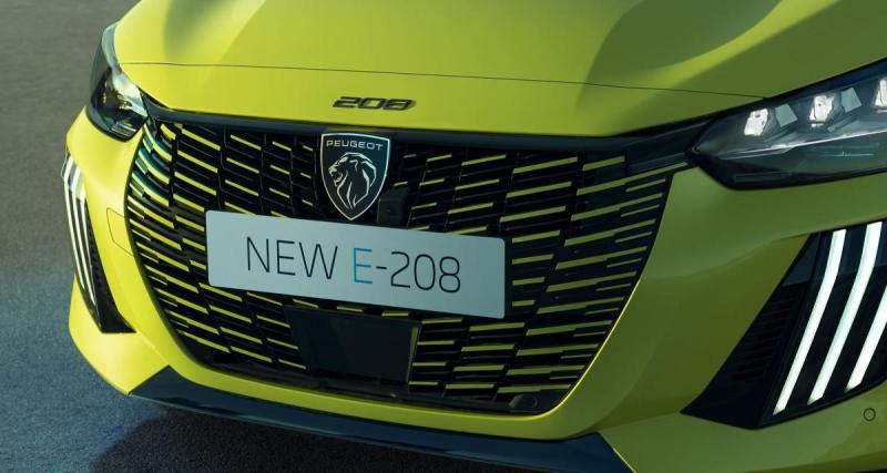  - Nouvelle Peugeot e-208 : des griffes partout