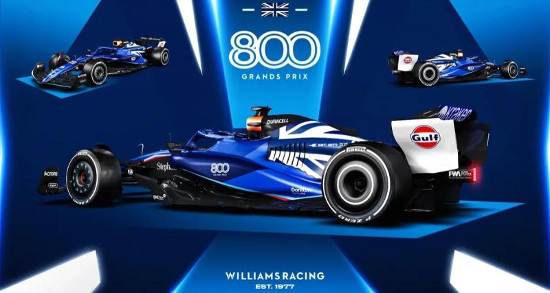  - Williams célèbre 800 GP de F1 à Silverstone