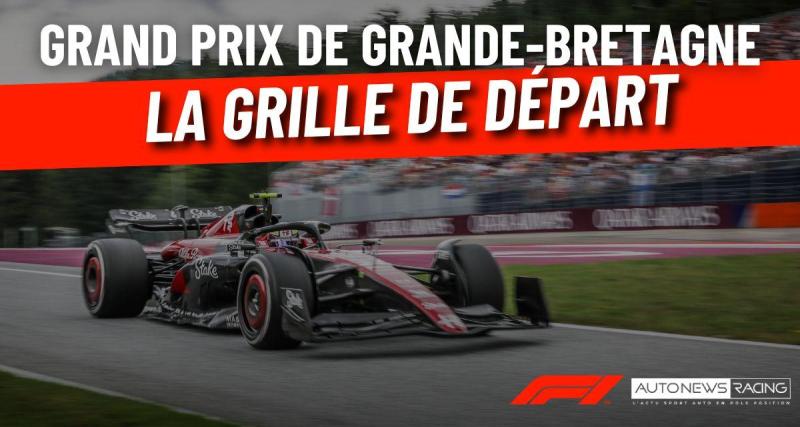  - GP de Grande-Bretagne de F1 - L'exploit de McLaren, la grille de départ 