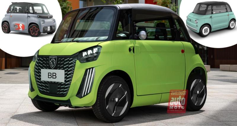  - Peugeot BB : la suite logique après les Citroën Ami et Fiat Topolino ?