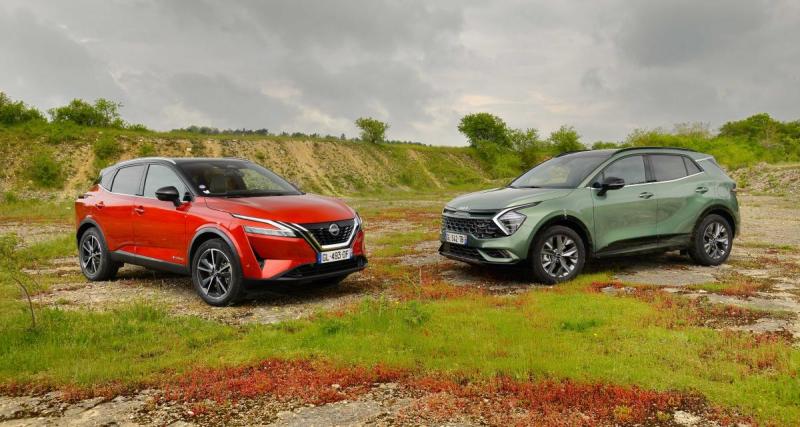  - Match Nissan Qashqai e-Power VS Kia Sportage Hybride