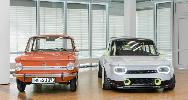  - Des apprentis Audi électrifient une NSU Prinz