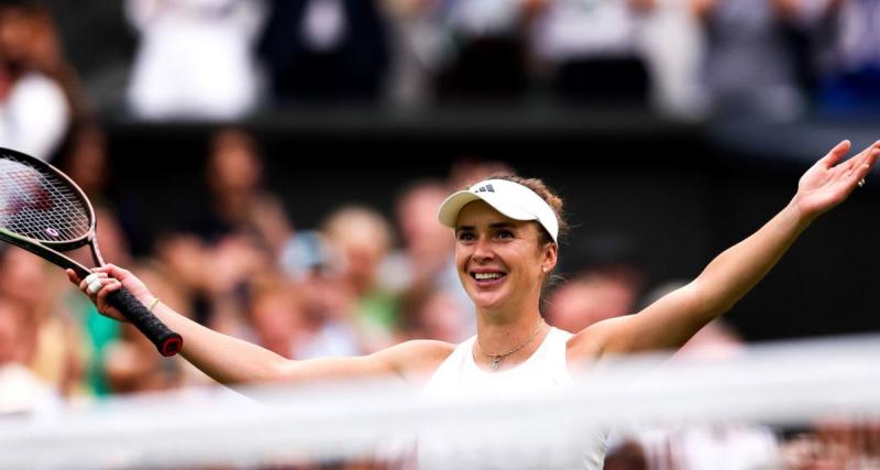  - Wimbledon : quand Svitolina demande avec humour à Monfils de rester avec leur fille