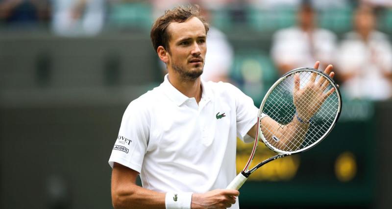  - Wimbledon : Medvedev en difficulté contre Eubanks, file en demi-finale