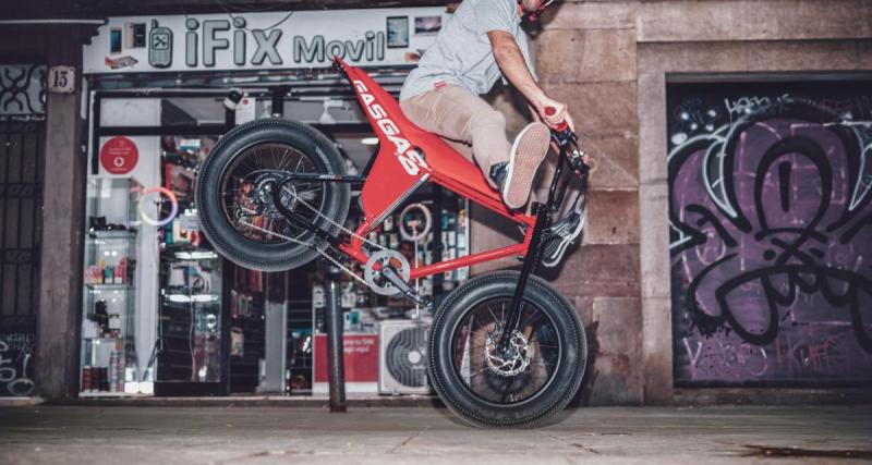  - GasGas MOTO Urban Cruiser : le vélo électrique de plage sauce enduro