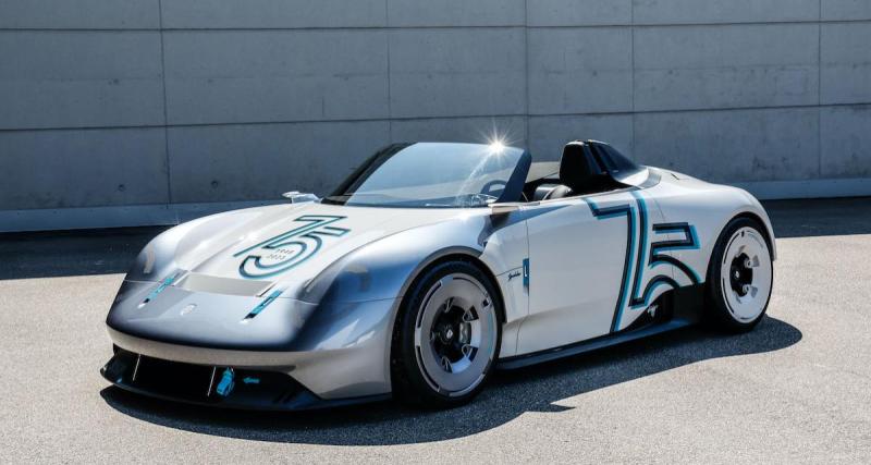  - Porsche Vision 357 Speedster : après le coupé thermique, place au roadster électrique