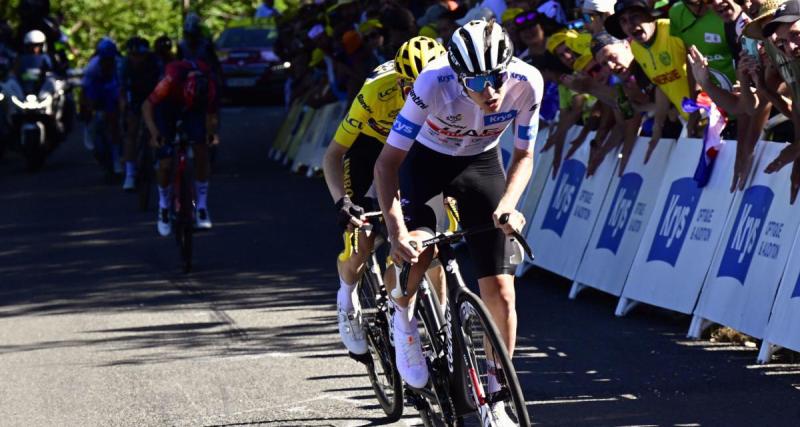  - Tour de France : Pogacar gêné par des motos lors d'une attaque en ascension