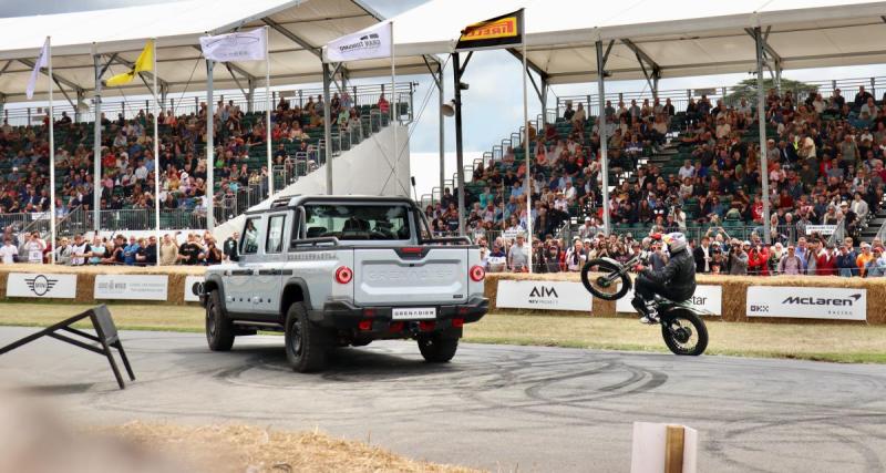  - Pick-up Quartermaster, hydrogène : l’Ineos Grenadier en remet une couche à Goodwood