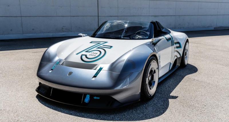  - Porsche Vision 357 Speedster (2023) : le concept car tombe le haut pour le festival de Goodwood