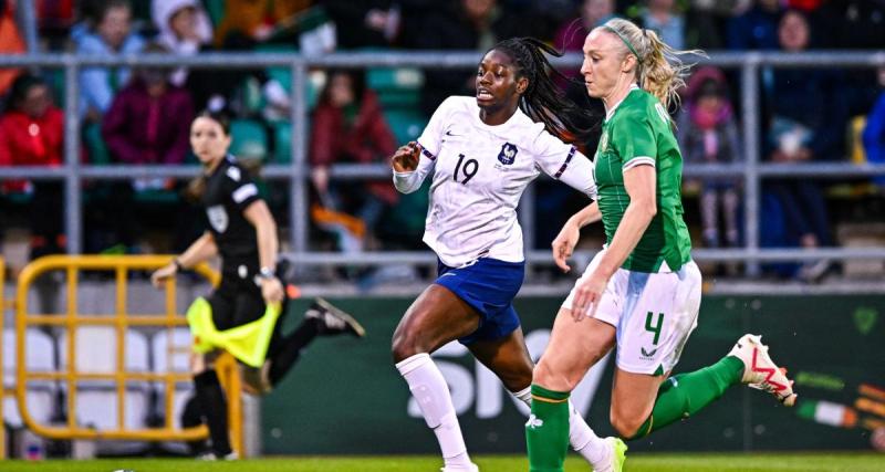  - Equipe de France (F) : "Je suis très contente de partager ce moment-là" savoure Naomie Feller