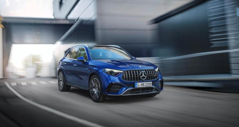  - Mercedes-AMG GLC (2023) : le SUV compact s’encanaille dans deux versions sportives