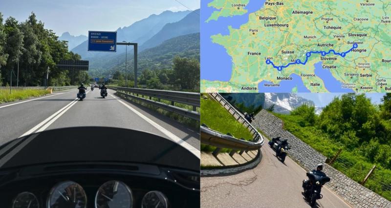  - 1 600 km en Harley à travers l'Europe… Direction Budapest