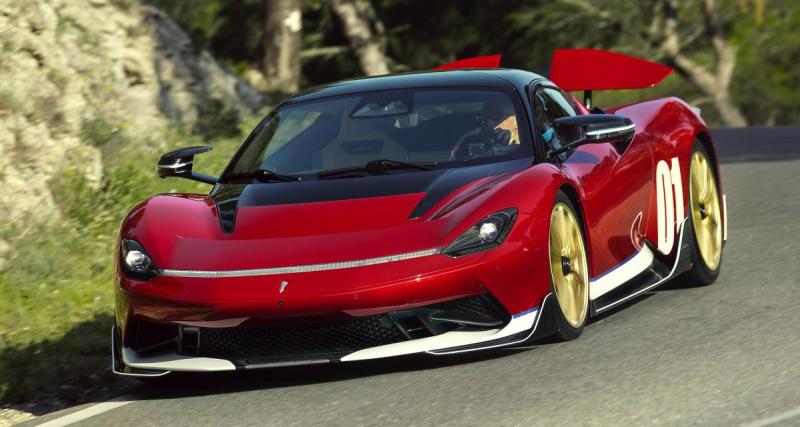  - Pininfarina Battista Edizione Nino Farina (2023) : elle rend hommage au premier champion du monde de F1