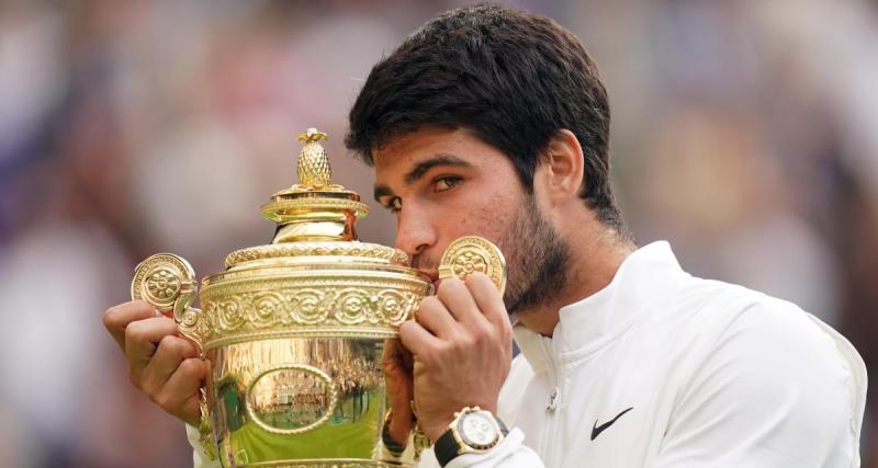  - Wimbledon : Alcaraz revient sur les clés de son sacre et veut le « même palmarès que les trois »