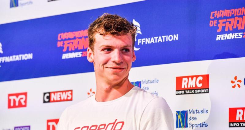  - Natation : Léon Marchand annonce la couleur avant les Mondiaux de Fukuoka et ça promet