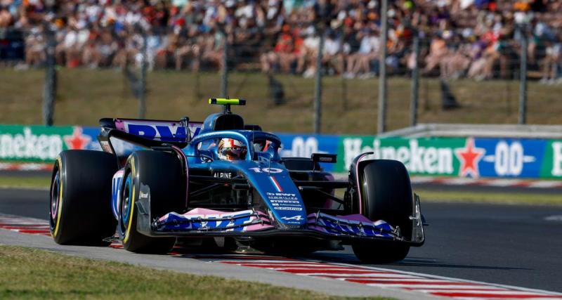 - Les Alpine se percutent au départ du GP de Hongrie 