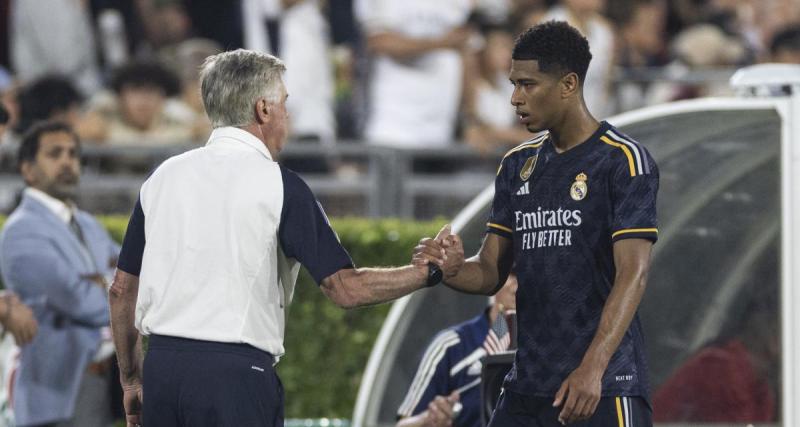  - Real Madrid : Bellingham brille pour ses débuts, Ancelotti impressionné 