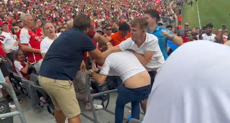  - Terrible bagarre en tribune pendant Arsenal – Manchester United