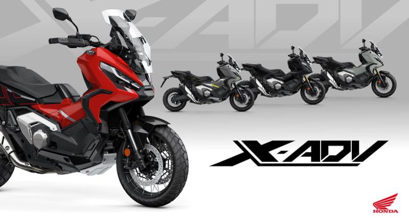  - Le Honda X-ADV 750 gagne des éditions spéciales et des nouveaux coloris pour 2024