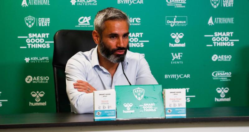  - ASSE - Mercato : Perrin dévoile la nouvelle priorité des Verts et contredit Soucasse pour Livolant 