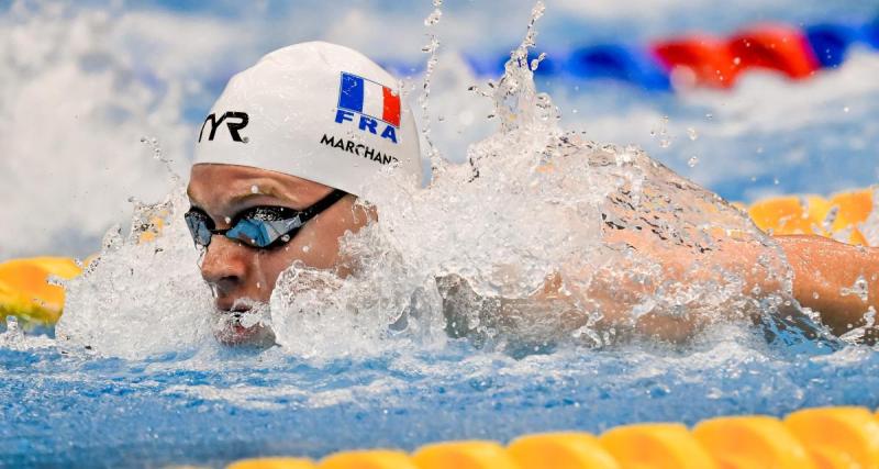  - Natation : Marchand pense déjà à la « prochaine étape » après sa qualification en finale 