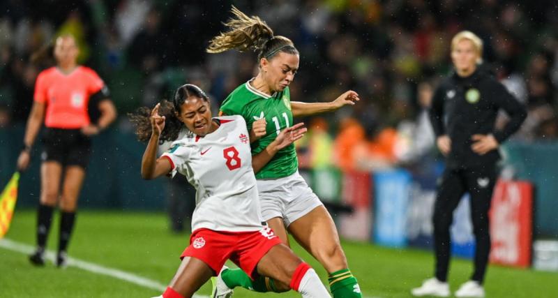  - Coupe du monde (F) : le Canada fait plier l'Irlande et remporte sa première victoire 