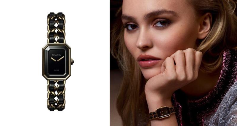  - Lily-Rose Depp, égérie de la montre Première Edition Originale