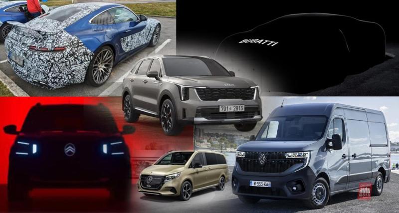  - Citroën C3, Kia Sorento restylé et Renault Master... les nouveautés et scoops de la semaine