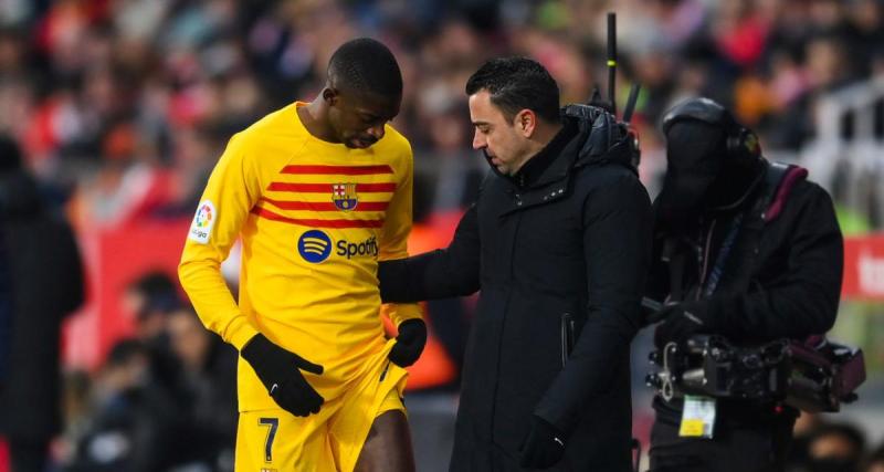  - Barça : Dembélé au PSG ? Xavi a répondu !
