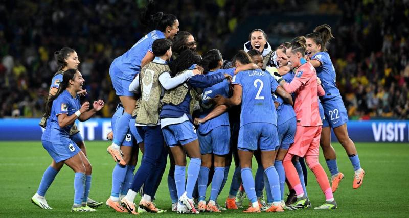  - Equipe de France (F) : la réaction des joueuses après la victoire face au Brésil