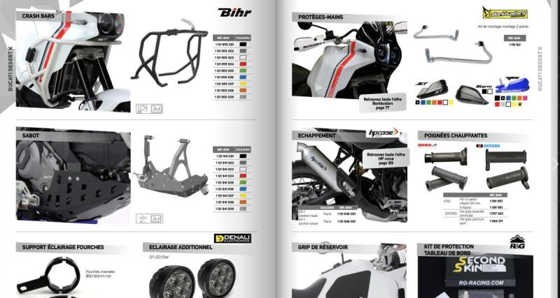  - Équipez votre moto trail avec le nouveau catalogue adventure 2023 de Bihr