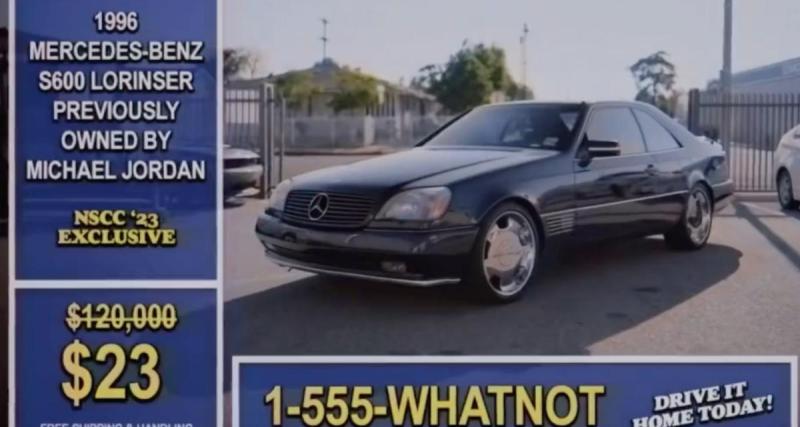  - La Mercedes de Michael Jordan bientôt vendue aux enchères pour… 23$ !